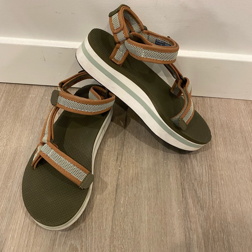 Teva platform sandals